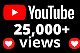 25.000 Youtube Views